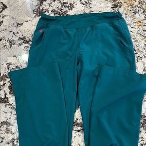 Hunter Green Scrub Pants scrubs by MedCouture, good condition